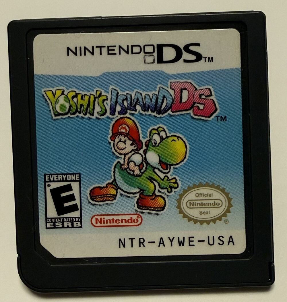 Yoshi's Island DS Nintendo DS Game Cartridge Only Tested